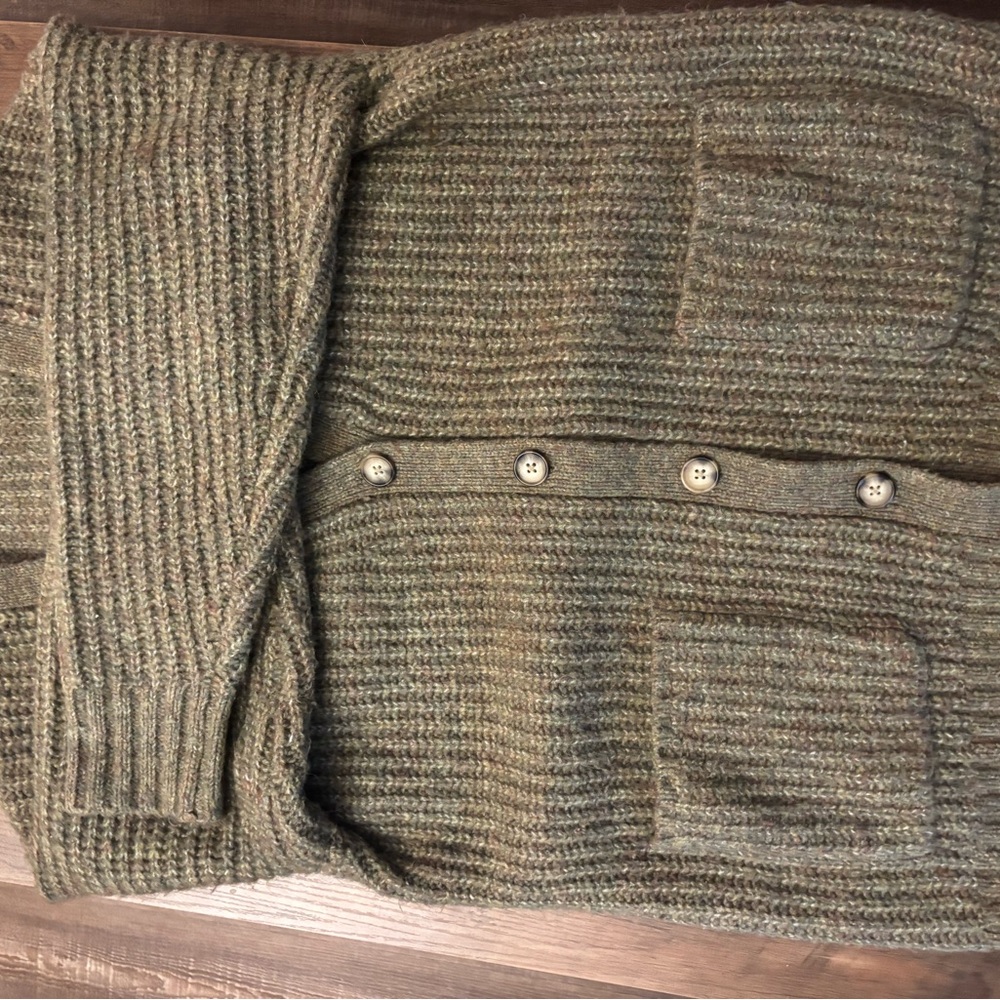 Uniqlo Women Tan Cardigan Sweater